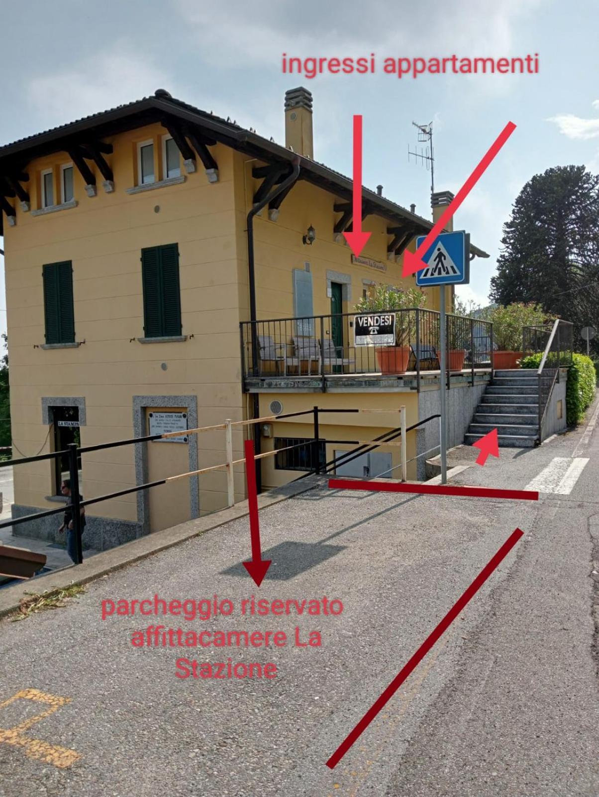 La Stazione Hotel Premeno Exterior photo